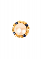Chanel Round Clip-On Earrings