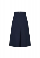 Chanel Navy Blue Skirt