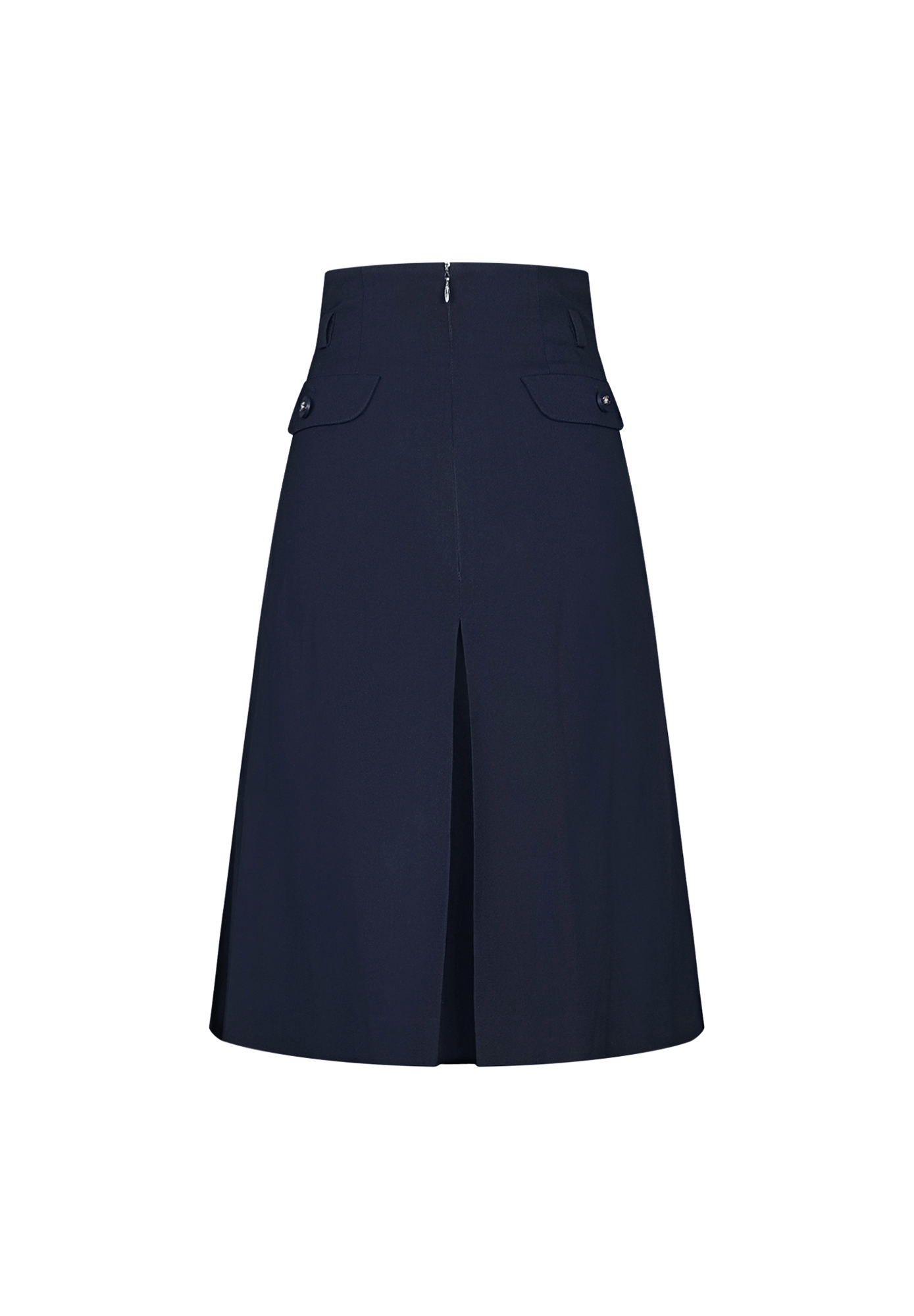 Chanel Navy Blue Skirt