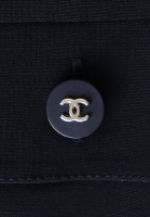 Chanel Navy Blue Skirt