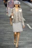Chanel Tweed Fringed Skirt