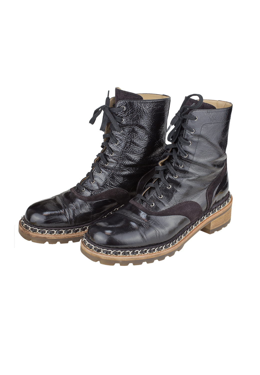 Chanel Leather Boots