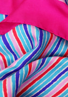 Christian Dior Silk Scarf with Geometric Print