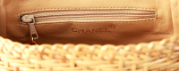 Chanel Straw Shoulder Bag
