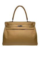 Hermès Kelly Relax 50 Voyage Camel Swift Bag