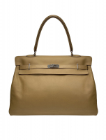 Hermès Kelly Relax 50 Voyage Camel Swift Bag