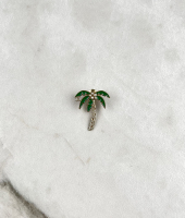 Chanel Palm Tree Pin