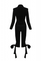 Yves Saint Laurent Black Velvet Suit