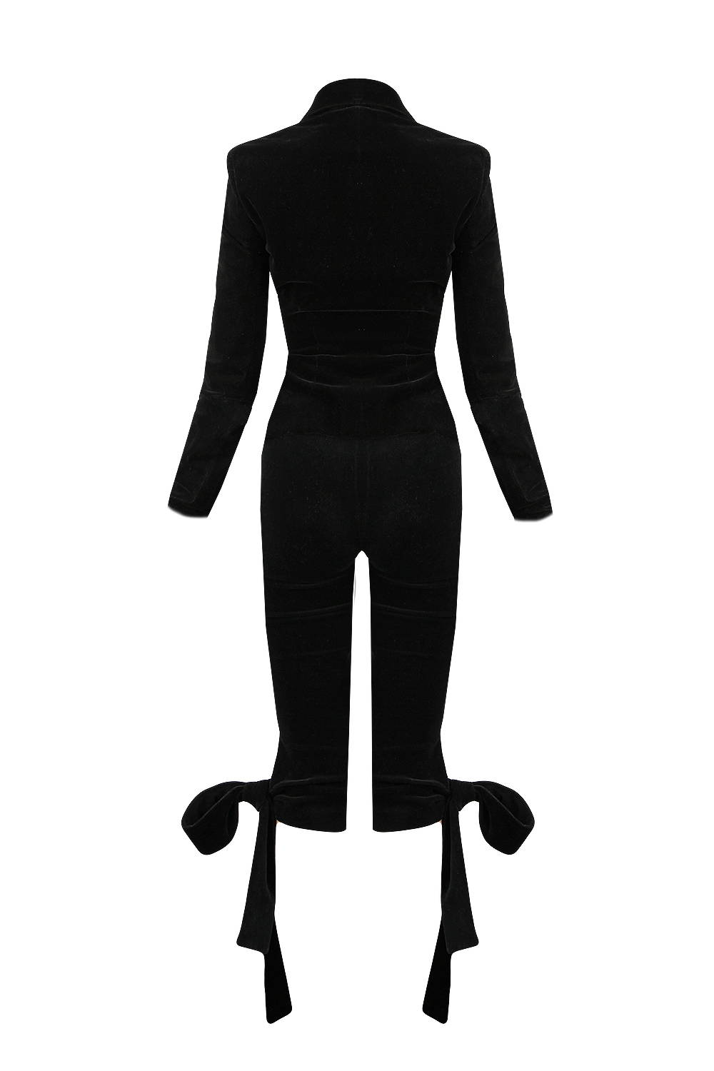 Yves Saint Laurent Black Velvet Suit