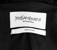 Yves Saint Laurent Black Velvet Suit