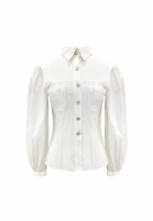 Chanel White Blouse