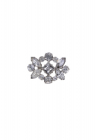 Rhombus Crystals Brooch