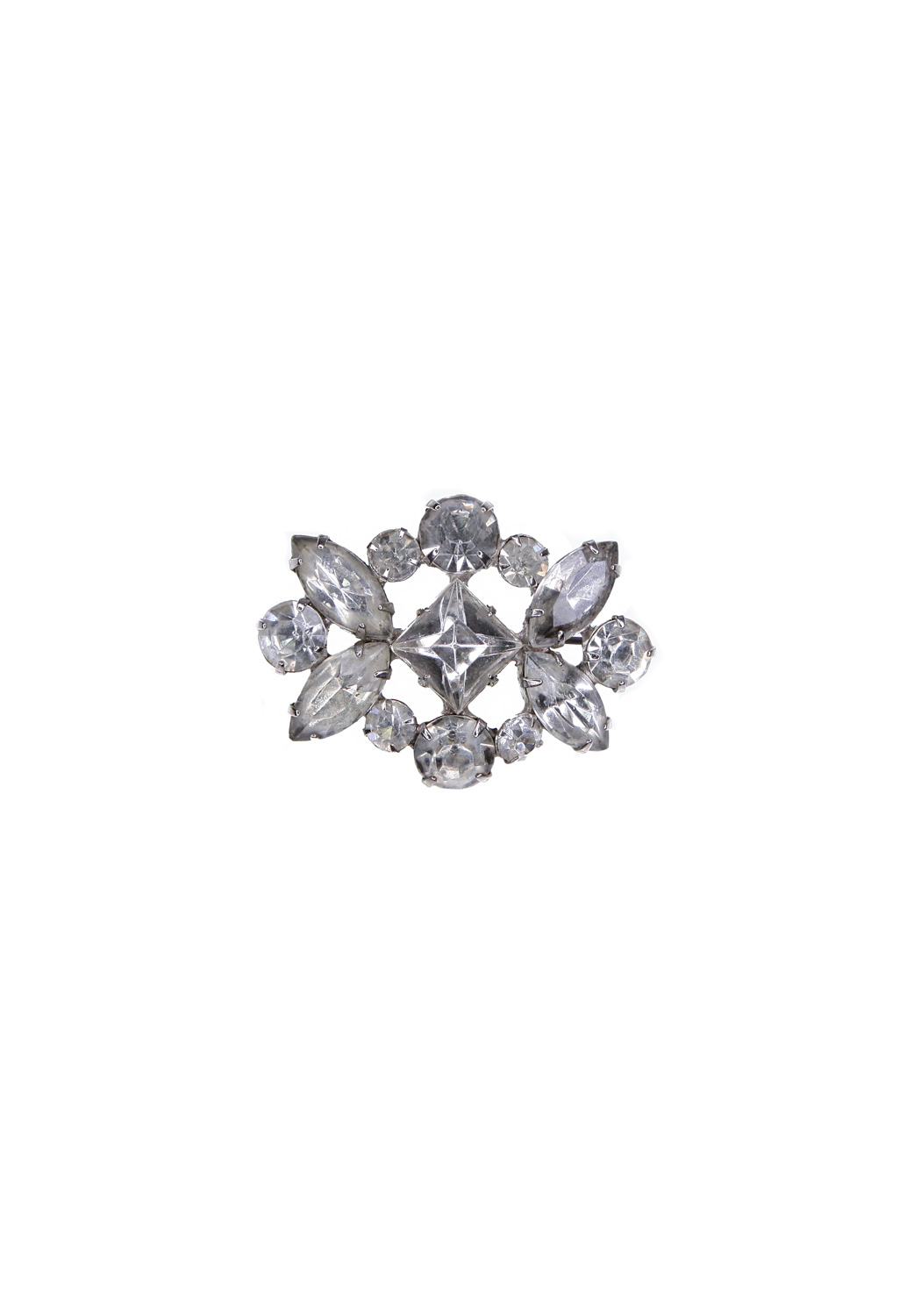 Rhombus Crystals Brooch