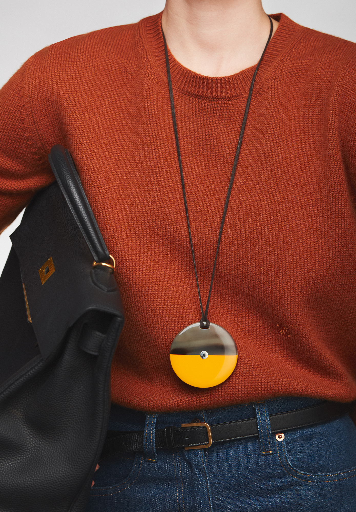 Hermès Kelly 40 Noir Togo Bag