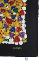 Chanel Printed Silk Scarf