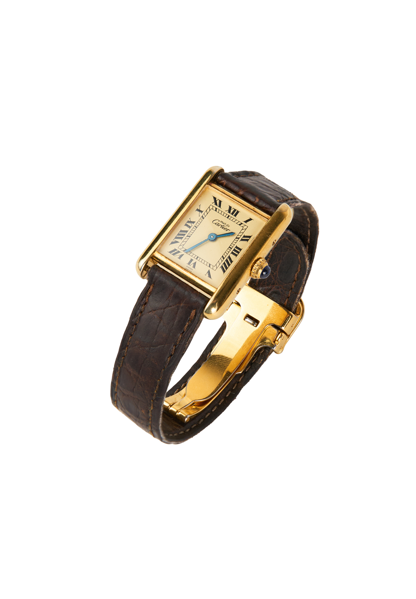 Must de Cartier Tank Vermeil Watch