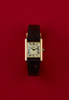 Must de Cartier Tank Vermeil Watch