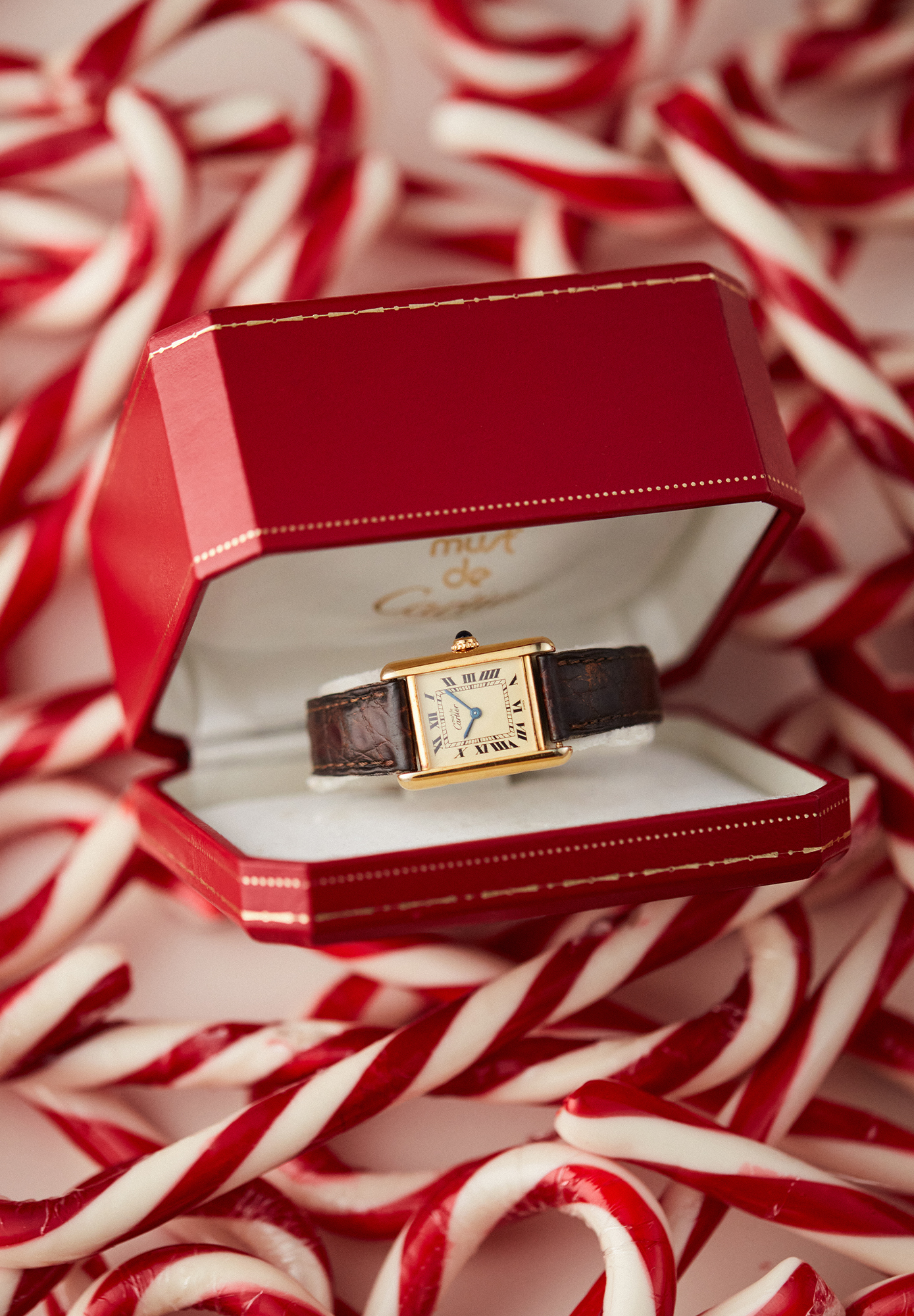 Must de Cartier Tank Vermeil Watch