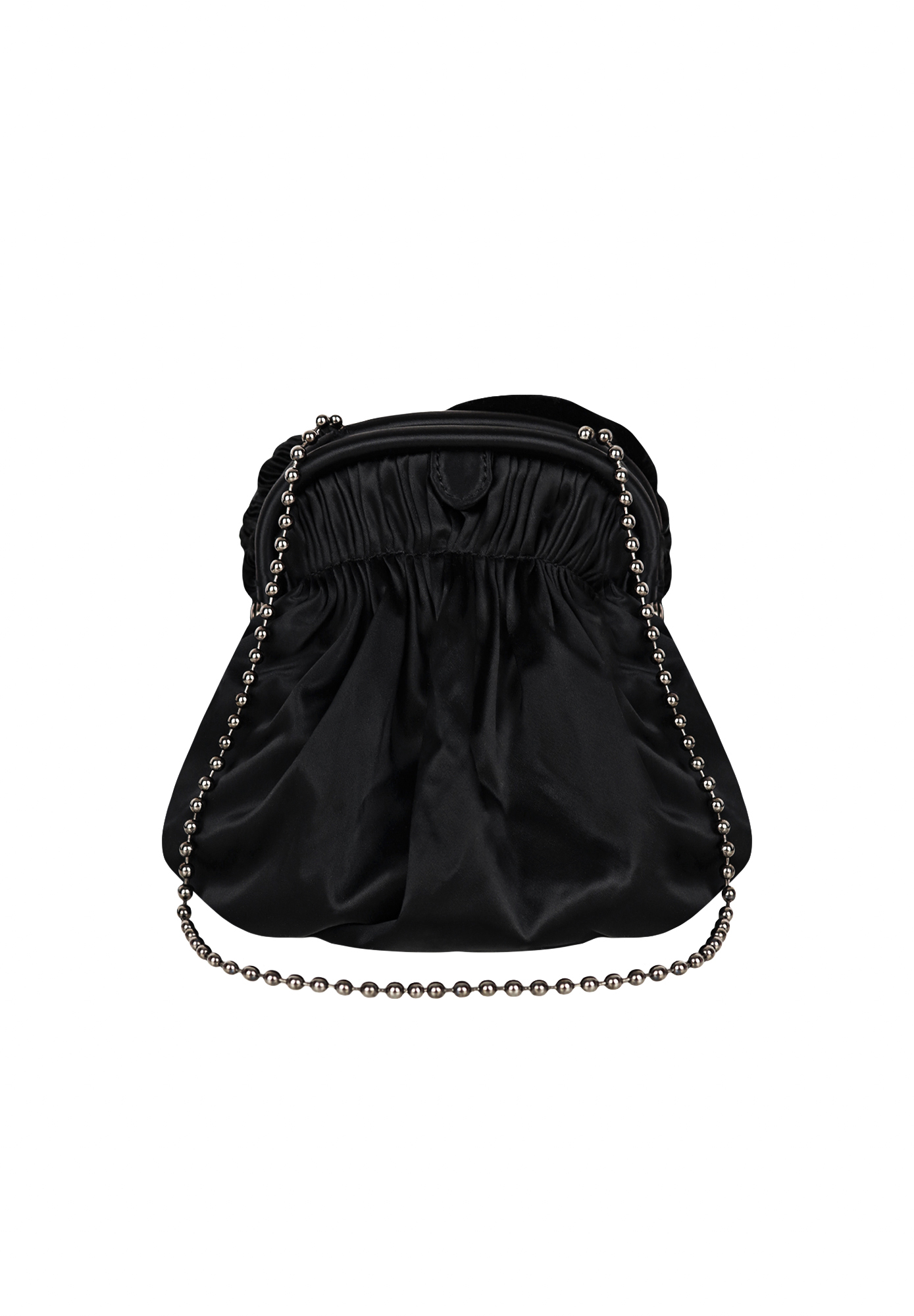 Les Tropeziennes Satin Handbag With Flowers