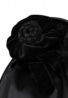 Les Tropeziennes Satin Handbag With Flowers