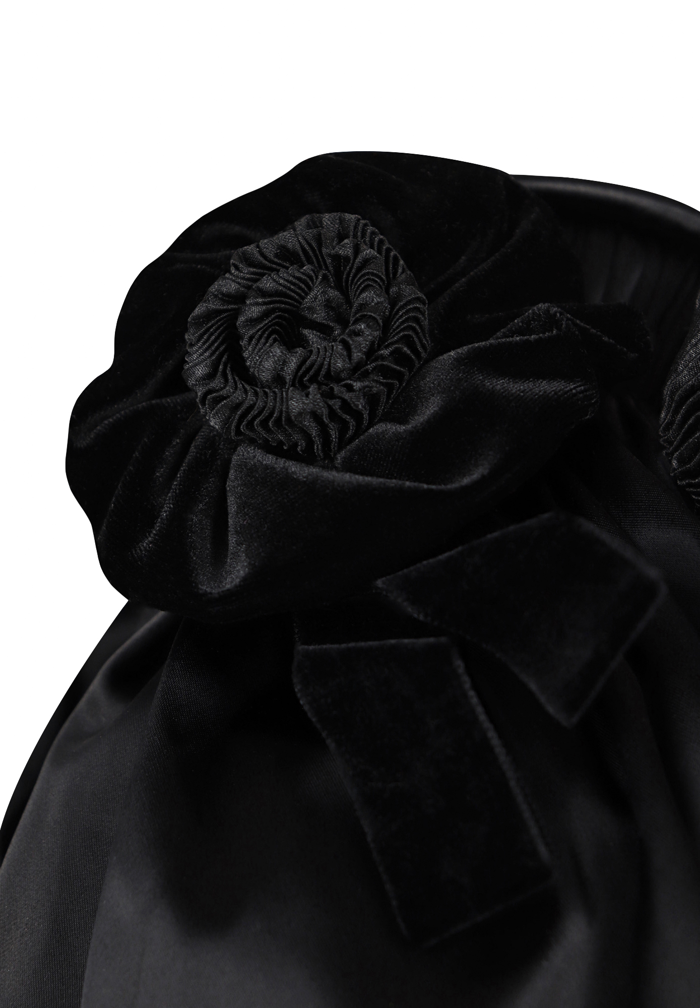 Les Tropeziennes Satin Handbag With Flowers