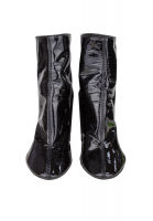 Christian Dior Black Patent Ankle Boots