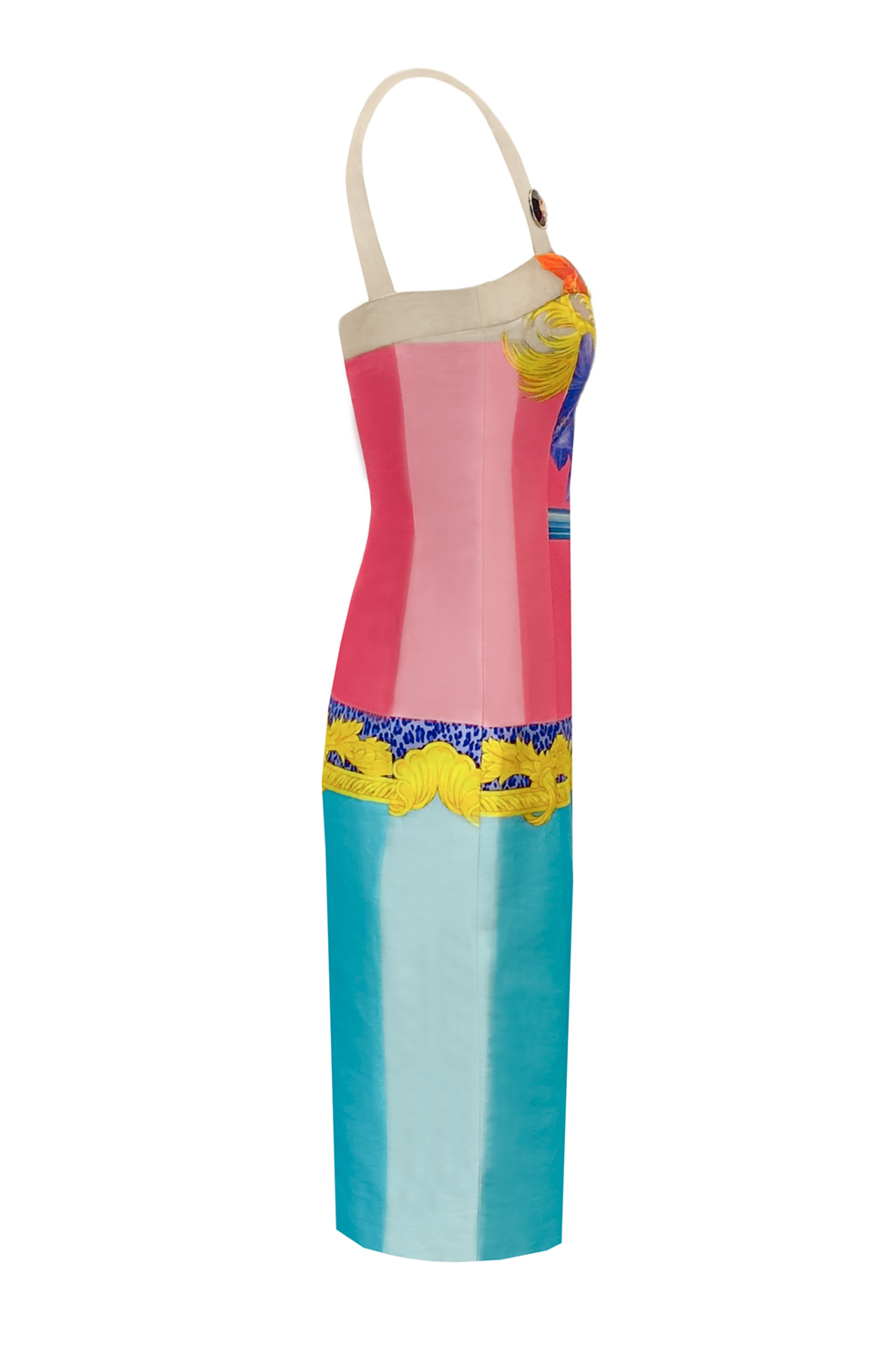 Versace Sleeveless Cotton Dress