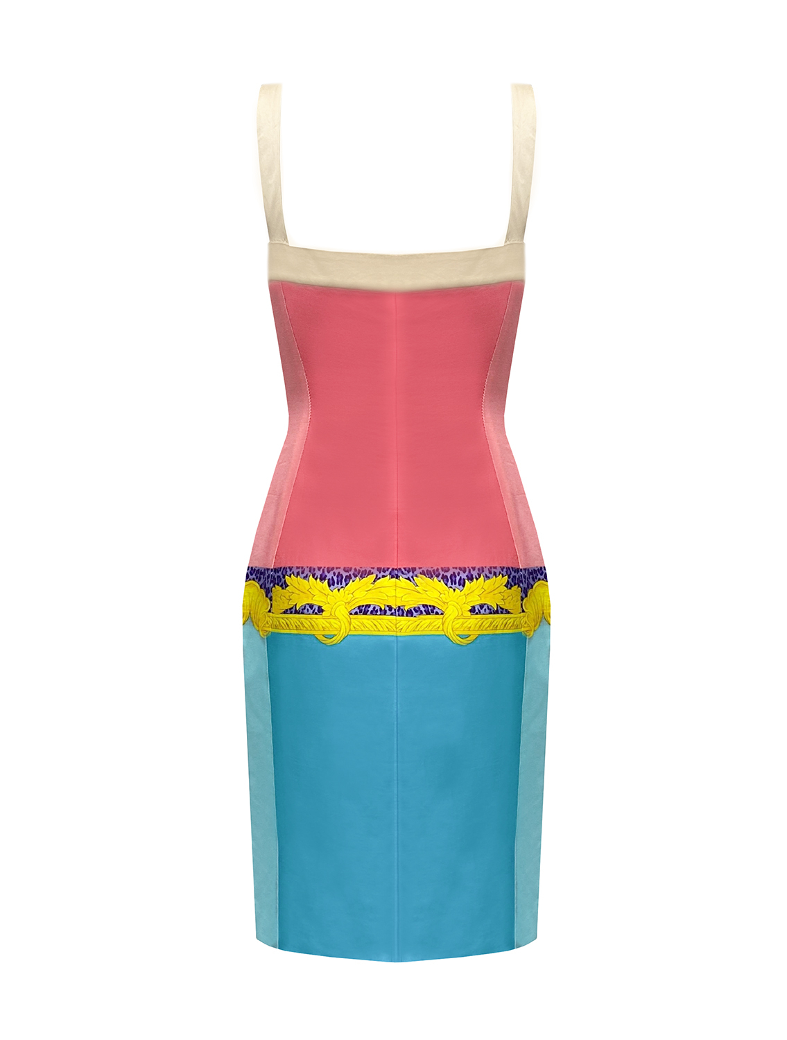 Versace Sleeveless Cotton Dress