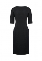 EISA by Cristobal Balenciaga Haute Couture Black Dress