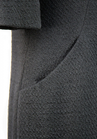 EISA by Cristobal Balenciaga Haute Couture Black Dress