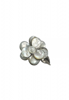 Chanel Mother-of-Pearl Camellia Brooch