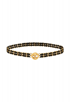 Chanel Chain And Leather Logo Belt