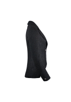 Chanel Black Tweed Fitted Jacket