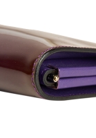 Salvatore Ferragamo Burgundy Clutch