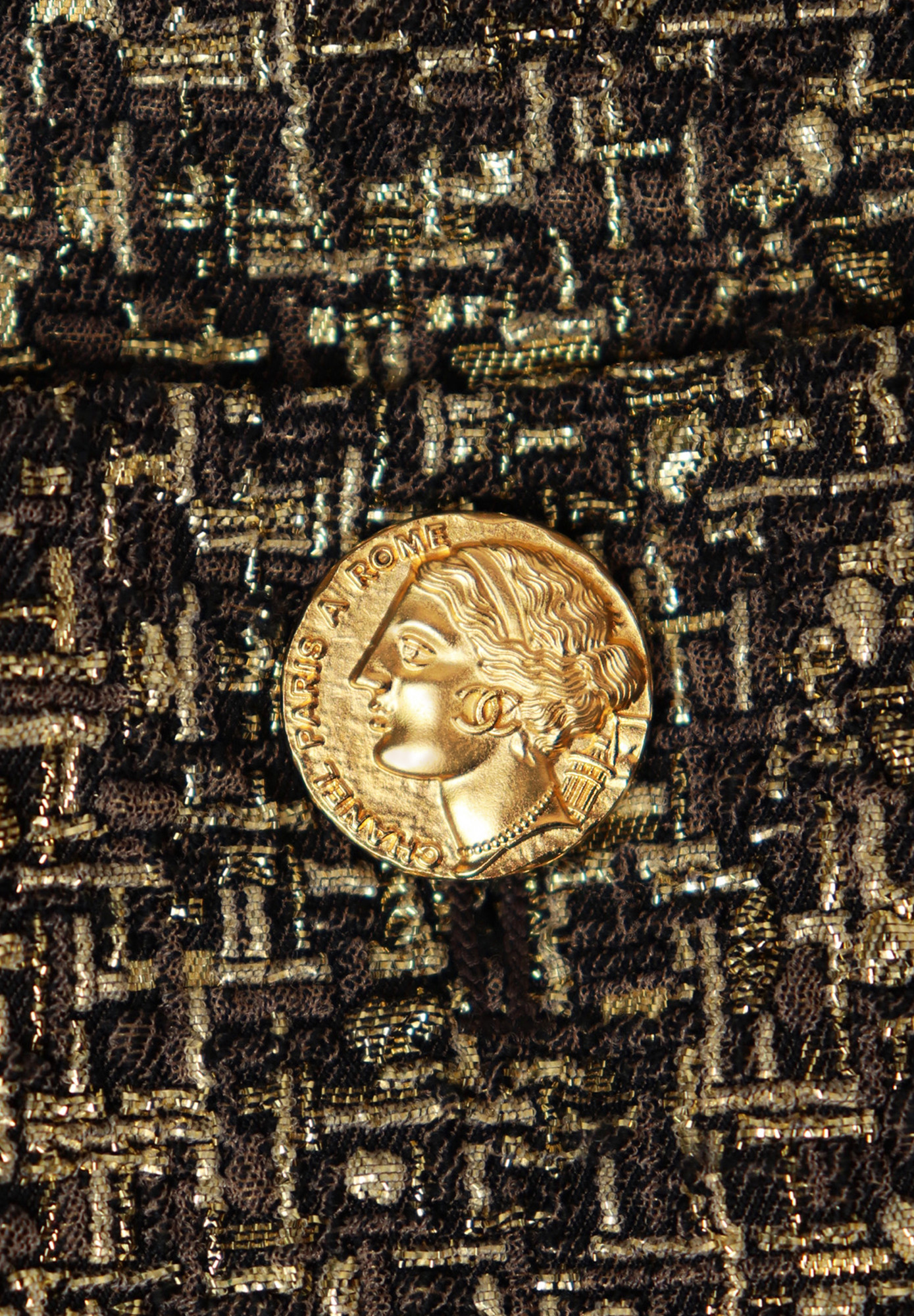 Chanel Paris-Rome Golden Coat