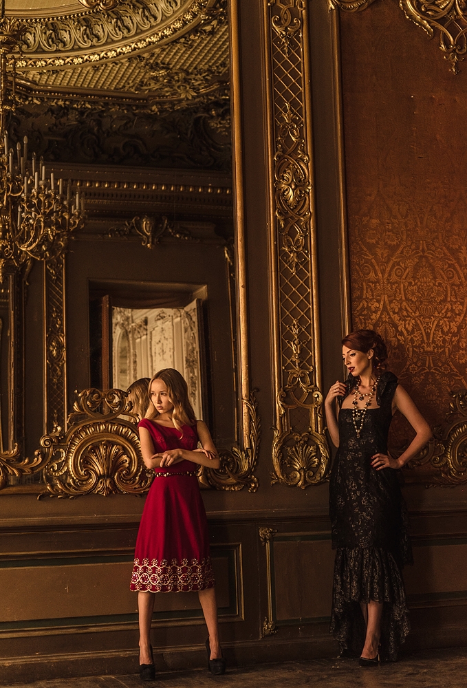 Lanvin Red Velvet Dress