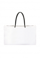 Chanel White Shopping Bag