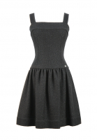 Chanel Tweed Black Dress