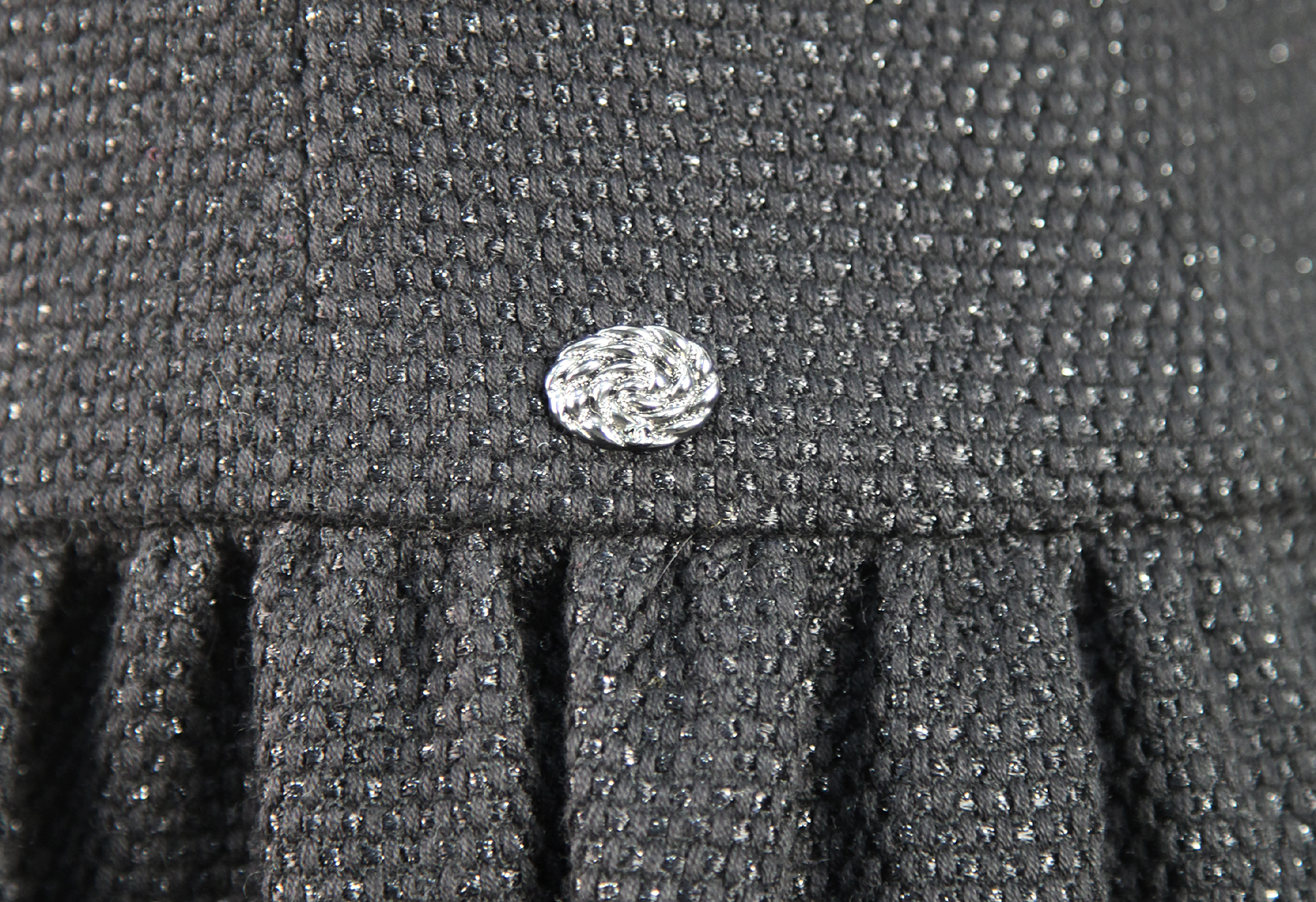 Chanel Tweed Black Dress