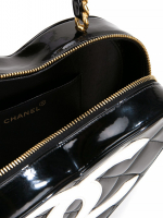 Chanel Patent Leather Heart Handbag
