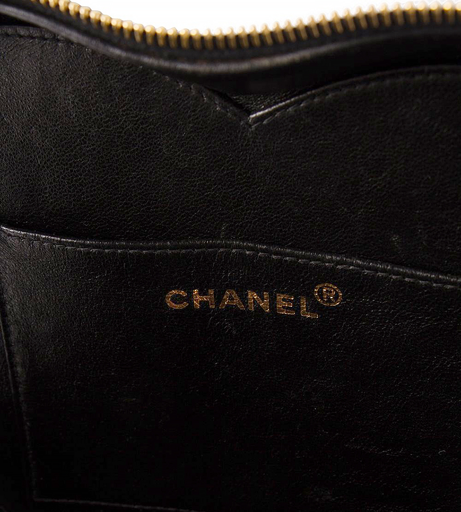 Chanel Patent Leather Heart Handbag