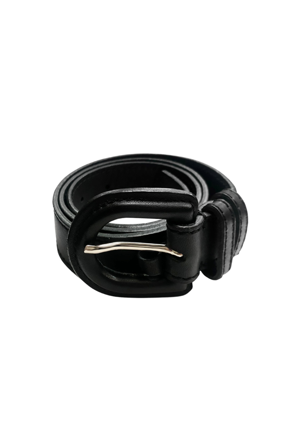 Christian Dior Black Leather Belt