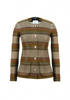 Chanel Striped Cashmere Jacket