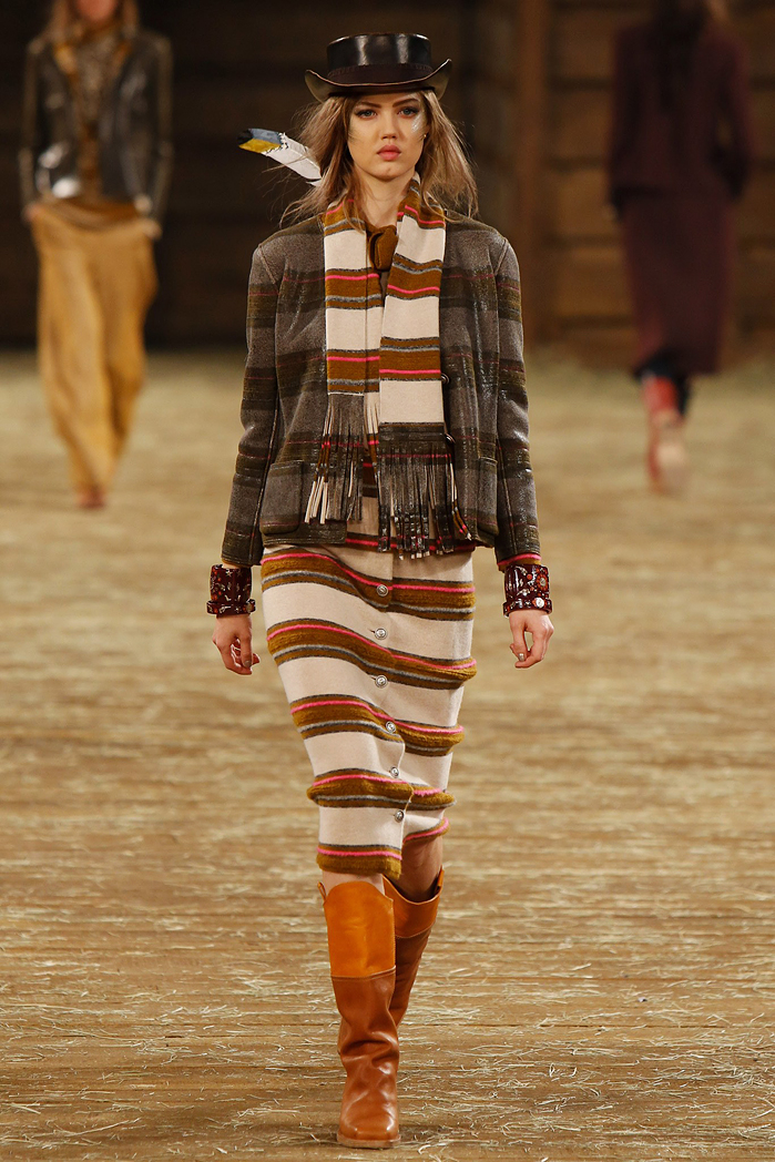 Chanel Striped Cashmere Jacket