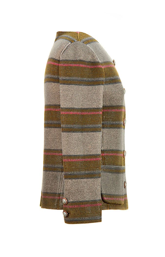 Chanel Striped Cashmere Jacket