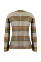 Chanel Striped Cashmere Jacket