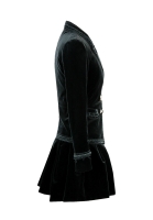 Chanel Black Velvet Suit