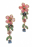 Chanel Couture Clip-On Earrings