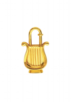 Hermès Cadena Lyre Pendant