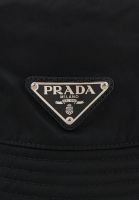 Prada Re-Nylon Black Panama Hat